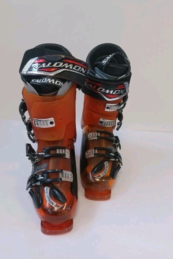 Scarponi da sci Salomon CS Pro Energyser 120 taglia 28 UK 9 usati buoni F18 B902
