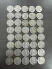 Lot of (40) Franklin Half Dollars 90% Silver Various Dates