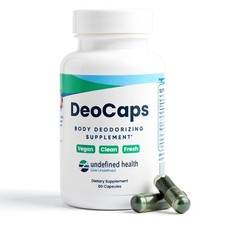 DeoCaps Whole Body Deodorizing Supplement - 100 Natural Internal Deodorant ...