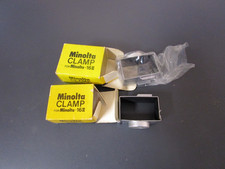 2 Minolta Flash Clamps for Minolta-16 II Camera New Old Stock