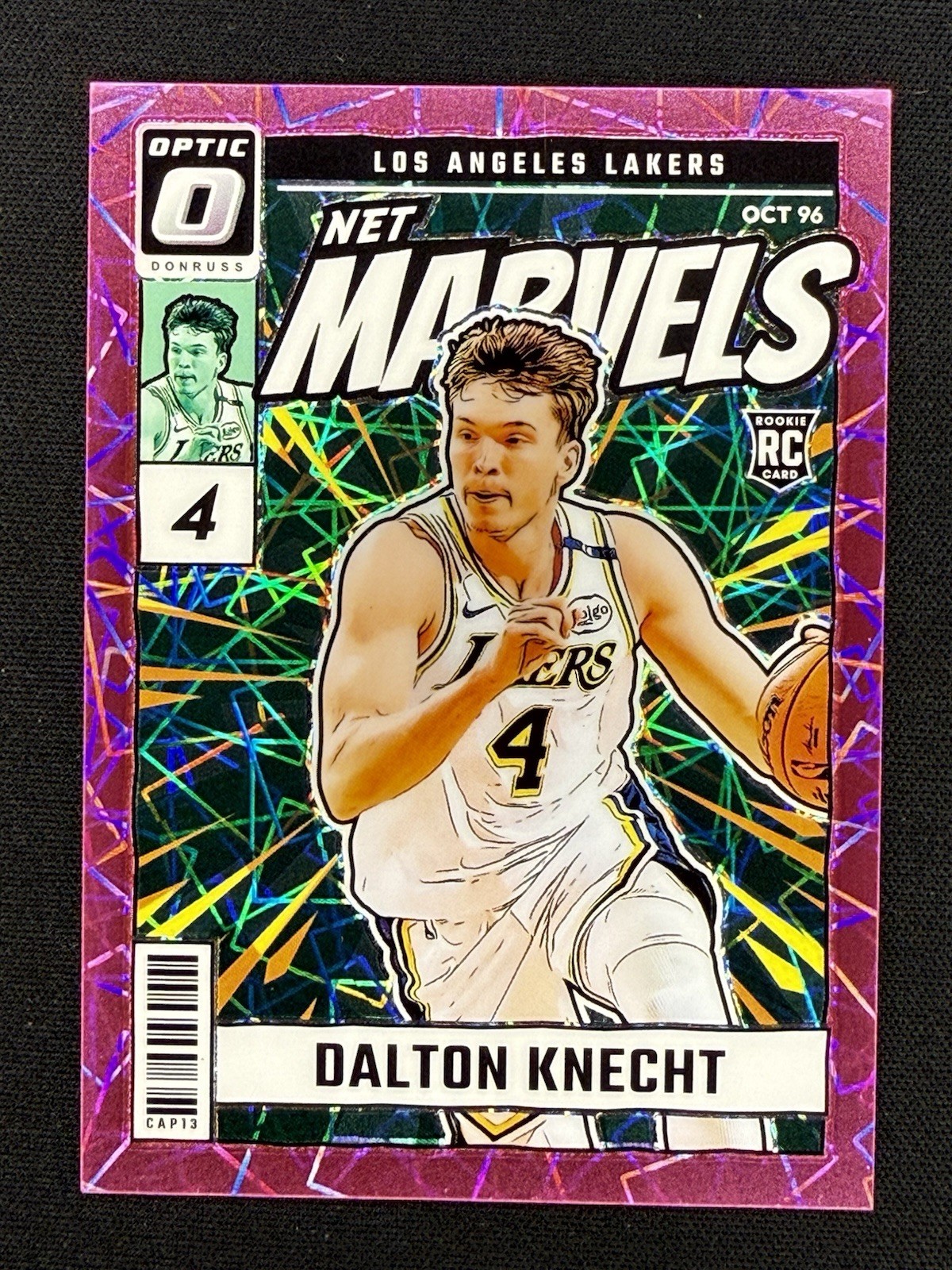 2024-25 Optic DALTON KNECHT RC /79 PINK VELOCITY Net Marvels Lakers RC #16