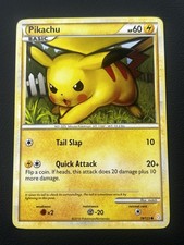 Pikachu 78/123 Common HeartGold & SoulSilver Pokemon TCG on eBay