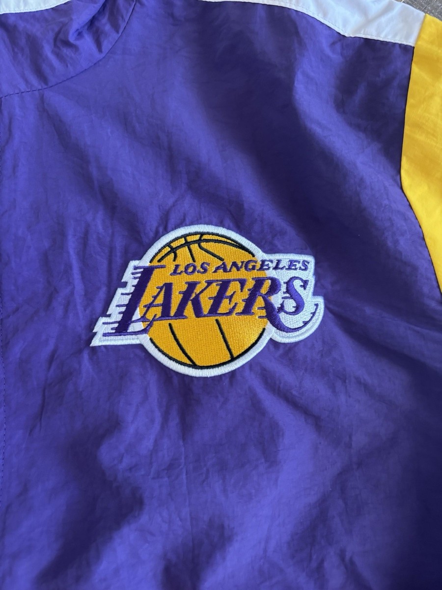 ULTRA GAME NBA Los Angeles Lakers セットアップ Ultra Game Los Angeles Lakers NBA Basketball Jacket Purple Yellow