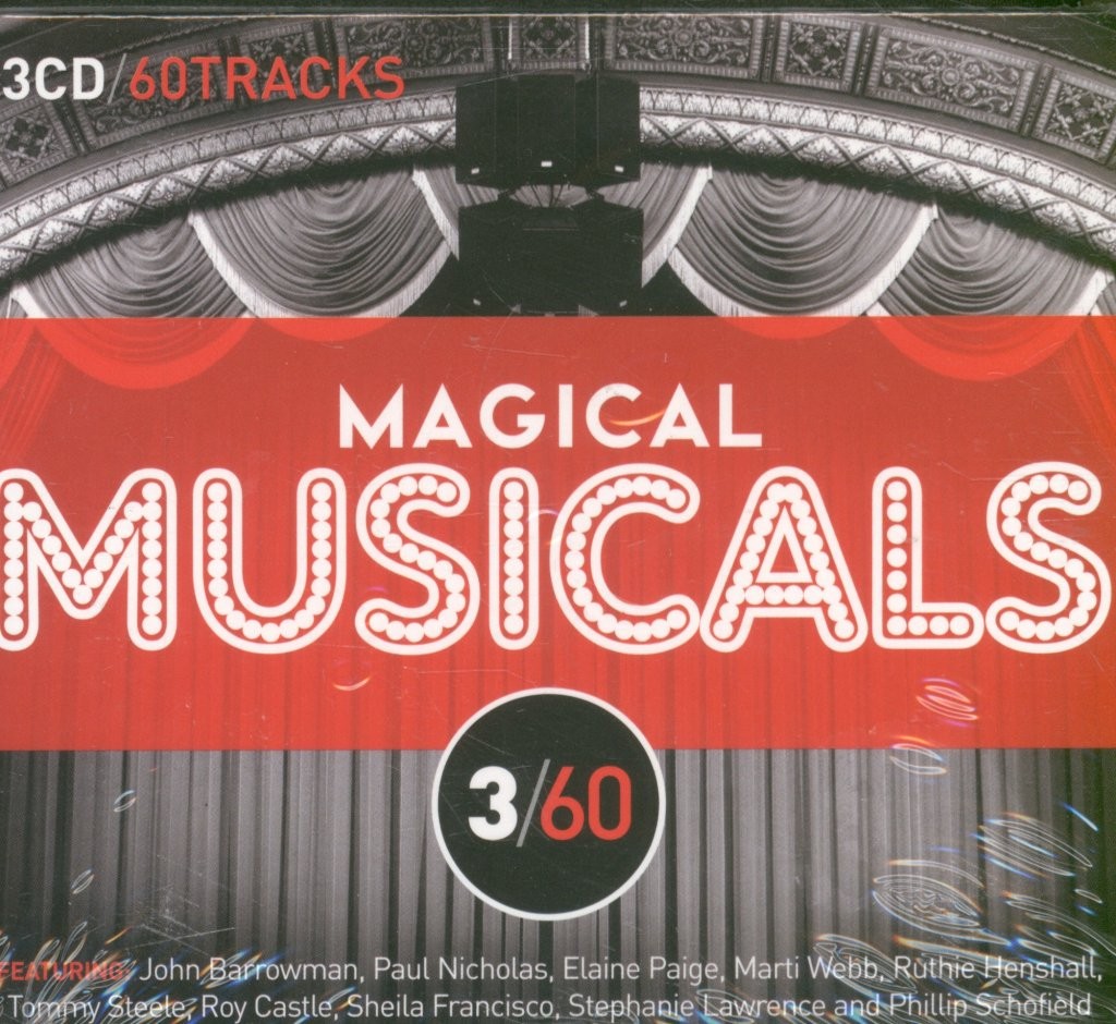 Various Artists Magical Musicals triple CD UK Crimson 2012 in tri-fold digipak