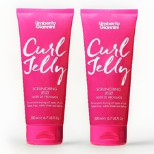 Umberto Giannini Curl Jelly Scrunching Jelly 2x 200ml Curly Hair Shine Define