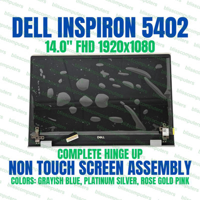 Dell OEM Inspiron 5402 14'' FHD LCD Screen Display Complete Assembly