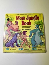 NEW SEALED More Jungle Book Vintage Disney 1969 Record and Book #338 Phil Harris