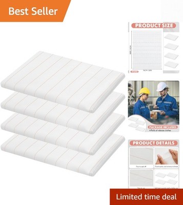 4 Pack of 30'' Peel Ply Release Cloth for Effortless Surface Treatment in Repairs