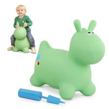   Inflatable Bouncer   Air Pump Included   Bouncy Animal   Soft  Dinosaur