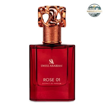 Swiss Arabian Rose 01 50ml EDP Floral Rose Vanilla Musk Women Perfume