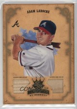 2004 Donruss Diamond Kings Silver Materials 17/50 Adam LaRoche #126 0tw4