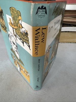 Vintage 1961 Lew Wallace Boy Writer By Martha E. Schaaf - Illustrated
