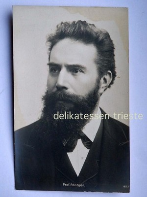 Wilhelm Conrad ROENTGEN Rontgen German Physicist Prof. AK Postcard Postcard