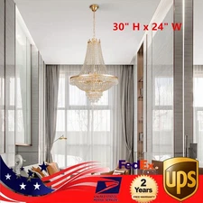 Modern Luxury Crystal Chandelier Ceiling Fixtures Pendant Lighting Home Decorate