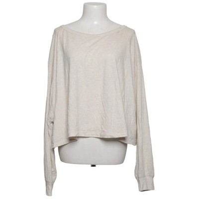 Fabletics, Langarmshirt, Größe: 2XL, Beige, Baumwolle/Elasthan, Einfarbig #MQl