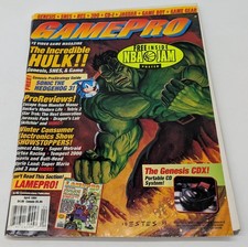 GamePro Magazine April 1994 Incredible Hulk, Sonic the Hedgehog 3 Video Guide