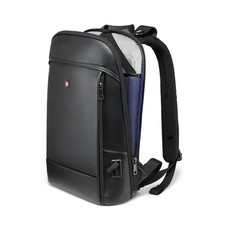 Full-Grain Genuine Leather Laptop Backpack, Slim Lightweight Backpack for Men...