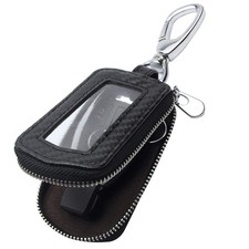 Universal Genuine Leather Car Key Fob Case Holder Premium Smart Key Fob Cover