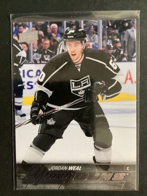 2015-16 Upper Deck #202 Jordan Weal Young Guns Rookie (RC) LA Kings