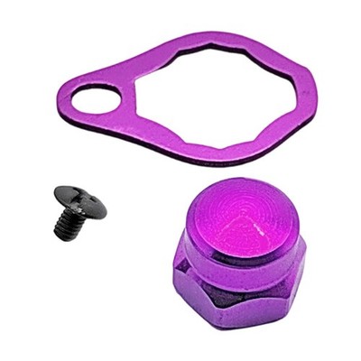 Spindel Kipphebel Baitcasting Ersatzgriff Schraubenset Mutter und Schraube entha