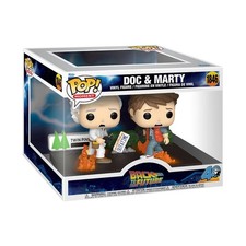 NEW | Back to the Future 40th Doc & Marty Funko Pop! Moment #1846