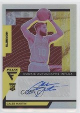 2020-21 Panini Flux Rookie Influx Silver Prizm Caleb Martin #RAI-CMT Auto 0nr3