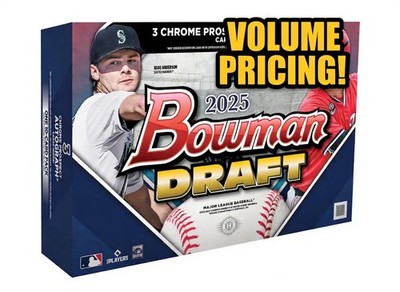 2025 Bowman Draft- Complete Your Set - Pick Your Player - Volume Pricing! 1st