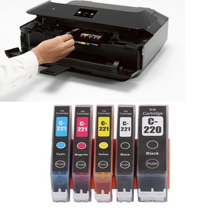 High Page Capacity Printer Ink Cartridge Set For IP3600 Practical Printing