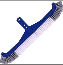POOLAZA Pool Brush 17.5'' Pool Brush Head for Inground Pools & Above-Ground P...