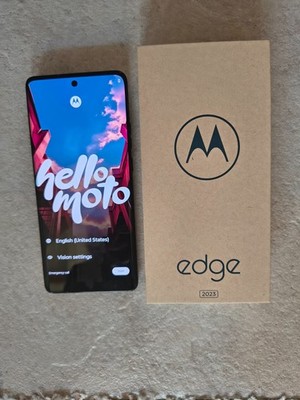 Motorola edge 2023  - 256GB - Eclipse Black (Unlocked)XT2305-1