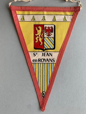 Wimpel SAINT JEAN EN ROYANS Drôme France - Stoff - Souvenir de la forêt de Lente