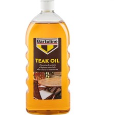 Teak Oil 1L - Deep Penetrating Wood Protector for Indoor & Outdoor Use 16.95 per litre