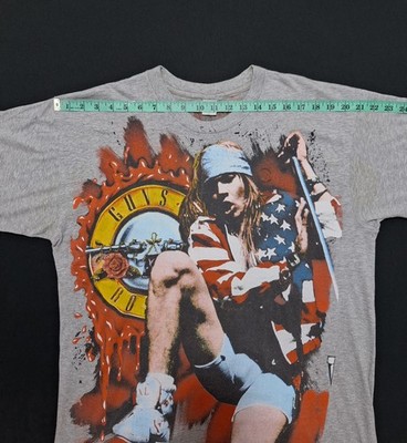 Vintage 90s Guns N Roses T-Shirt Use Your Illusion 1995 Tour Hard