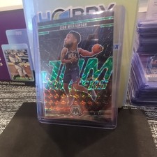 2024-25 Panini Mosaic - Jam Masters Zion Williamson #1 Green Mosaic Prizm