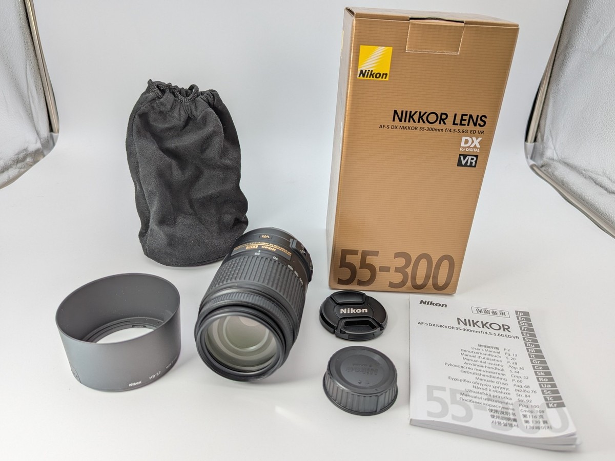 Nikon AF-S DX NIKKOR 55-300mm F4.5-5.6G ED VR Lens From JAPAN