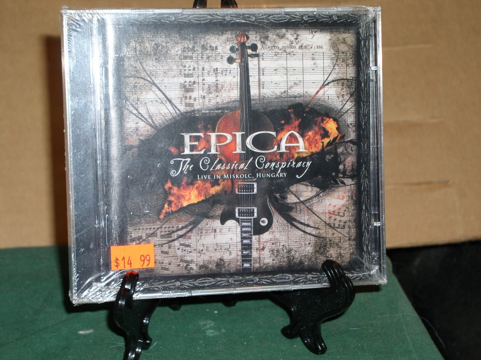 EPICA ~~ THE CLASSICAL CONSPIRACY LIVE IN HUNGARY 2 CDs (BRAND NEW SEALED)