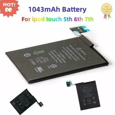  NEW Replacement Internal Battery for iPod Touch 5th，6th，7th Gen 1043mah 3.83V 