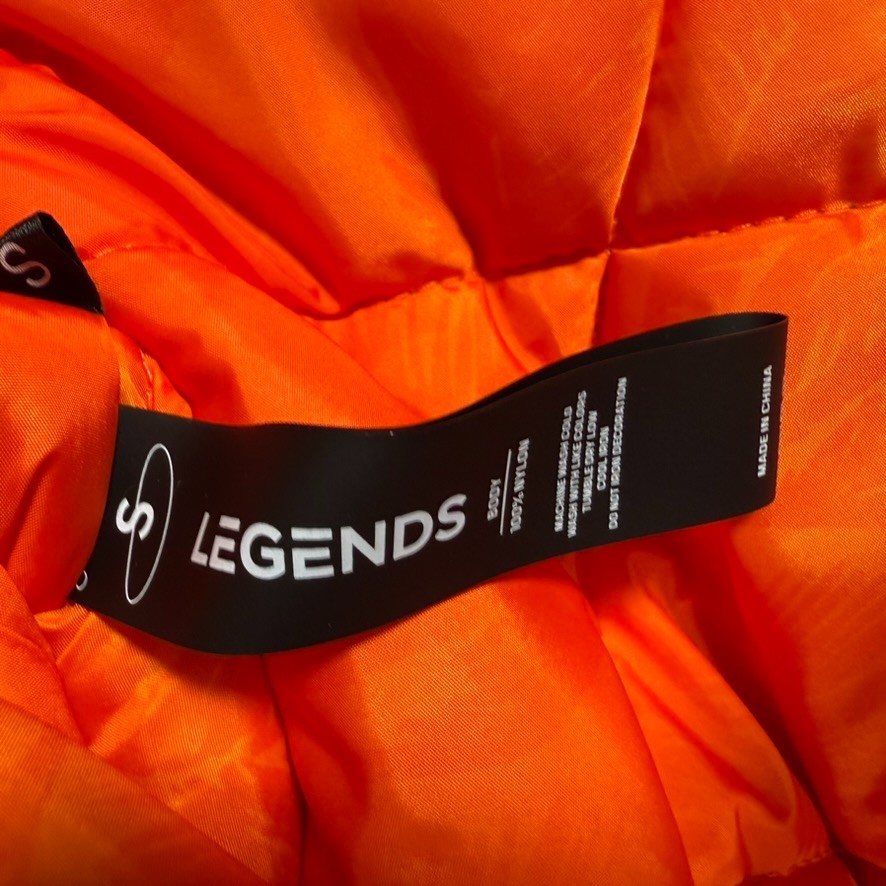 Legends Jacket Mens Small Gray Pullover Hooded So… - image 12