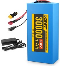 24V 30Ah Ebike Battery Lithium ion Battery for 100W-700W Electric Bicycle