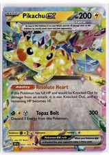 Pikachu ex 057/191 Doppio Raro Scintille Sorgenti Pokemon Near Mint