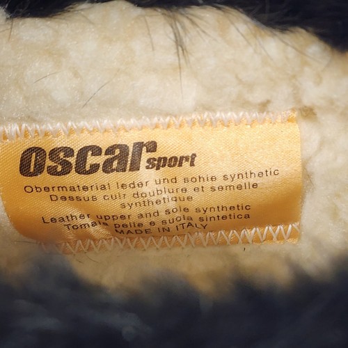 Oscar Botas Deportivas Italia Talla US 9 EU 41 Winna Piel Negra Pull-on Forro de Lana - Imagen 15 de 20