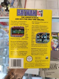 Batman Return of the Joker - Nintendo NES PAL A (Italy/UK/AUS) CIB, Excellent!