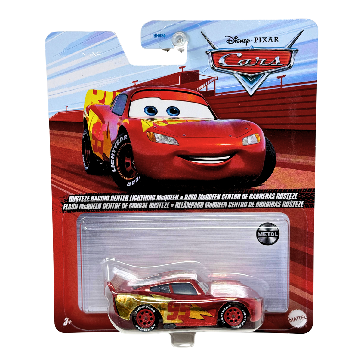 ミニカー Rust-Eze Racing Center Lightning McQueen Disney Pixar Cars 3 Rust-Eze Racing Center Lightning McQueen