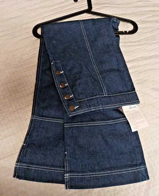 Damen Jeans Gr.38 Blau Stretch Neu Baby-walz Umstände Jeans Skinny-Hose Modern