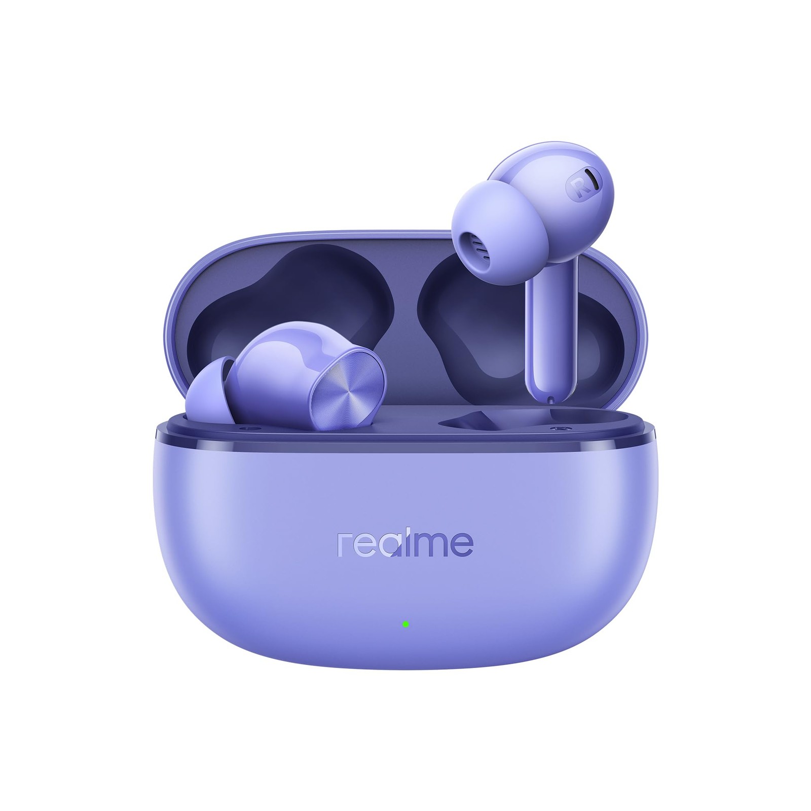 realme Buds T200 Lite Bluetooth Earbuds | 48H Playback, AI ENC, Aurora Purple