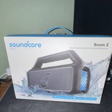 Anker Soundcore Boom 2 80W - Mint in box  RGB Light Stand Bundle