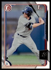 2015 Bowman Draft Picks & Prospects Kyle Holder New York Yankees #27