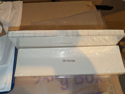 (4) Sealed Packs Graphic Controls Chart Recorder Paper 195-5510-E00