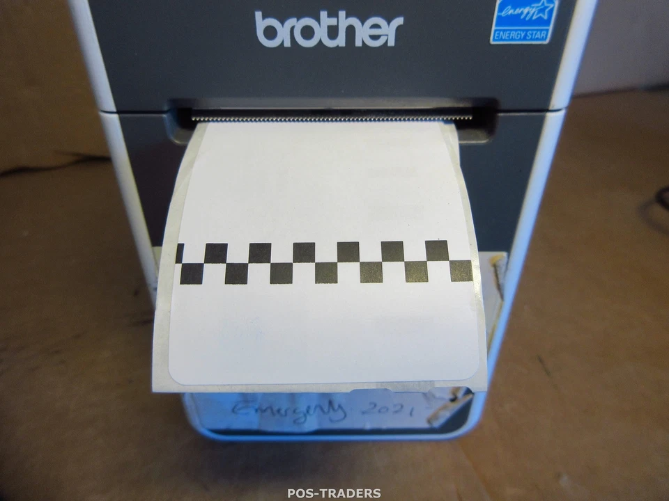 Brother TD-2130N USB Network Direct Thermal 56 mm Label Printer TESTED OK + PSU - Bild 2 von 4