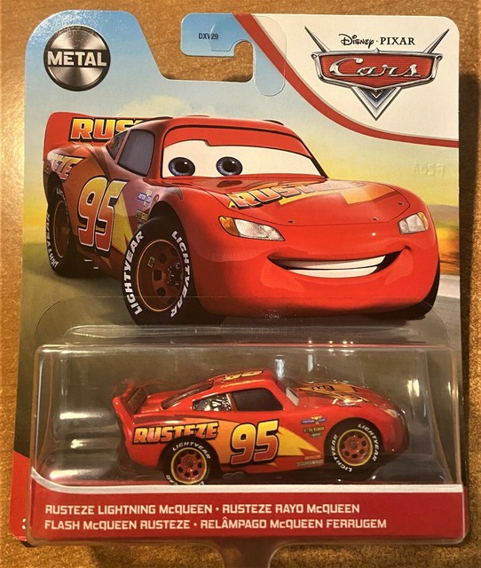Lightning Mcqueen Disney Pixar Cars Metal Series 21 Rust Eze Logo Cars2 For Sale Online Ebay